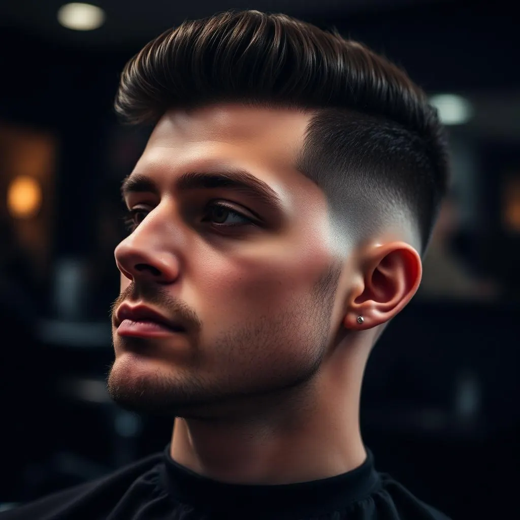 Ambiente premium da WOLF Barbershop